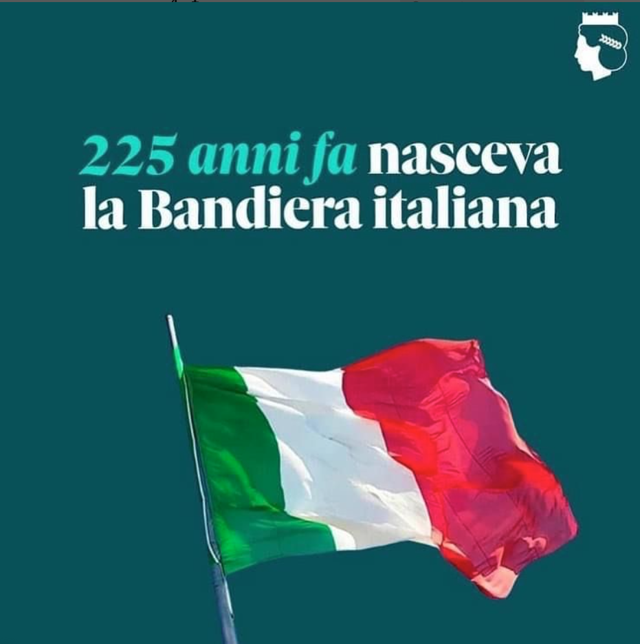 A história da bandeira da Itália